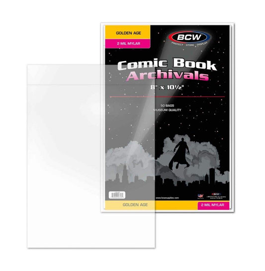 Bcw Golden Age Comic Book Archivals - Comic Supplies - The Hooded Goblin