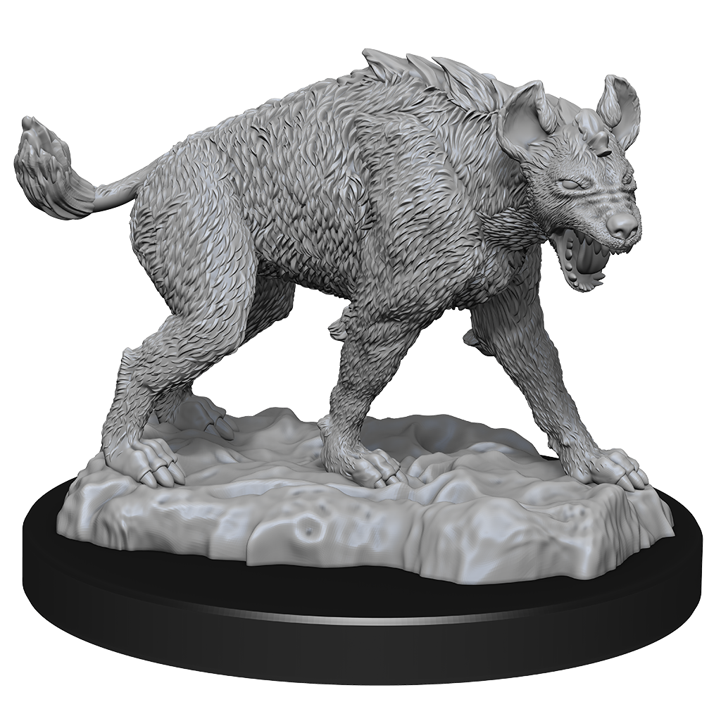 DND Unpainted Minis Wv14 Hyenas - Roleplaying Games - The Hooded Goblin