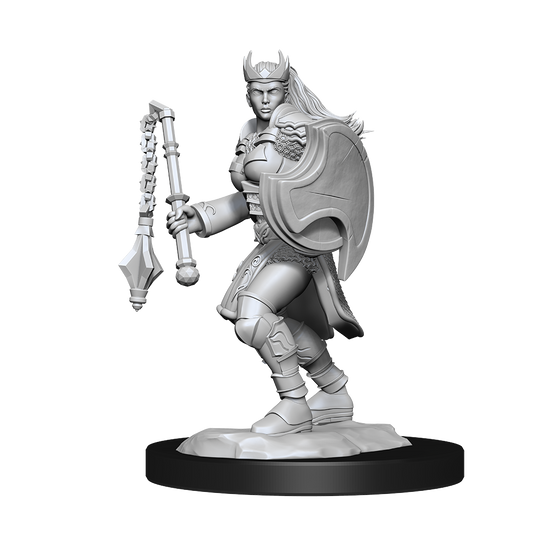 DND Unpainted Minis Wv14 Kalashtar Cleric Female - Roleplaying Games - The Hooded Goblin