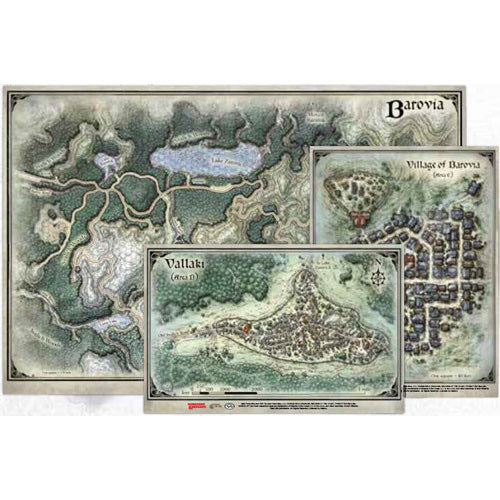 D&D Curse of Strahd Game Mat Set -  - The Hooded Goblin