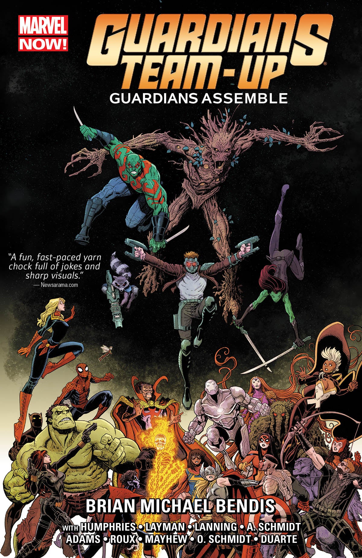 Guardians Team Up Guardians Assemble Vol 1 TP -  - The Hooded Goblin