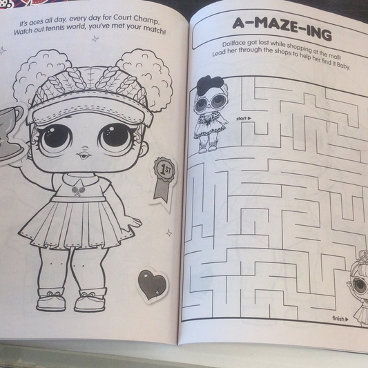 LOL Surprise! Jumbo Colouring & Activity Book -  - The Hooded Goblin