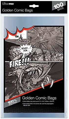 Ultra Pro Golden Age Bags - Comic Supplies - The Hooded Goblin