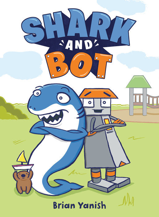 Shark And Bot Hardcover Graphic Novel -  - The Hooded Goblin