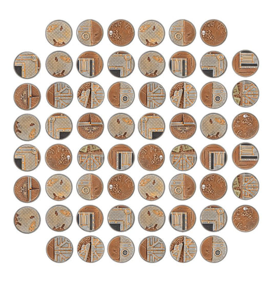 Sector Imperialis 32mm Round Bases - Citadel Supplies - The Hooded Goblin