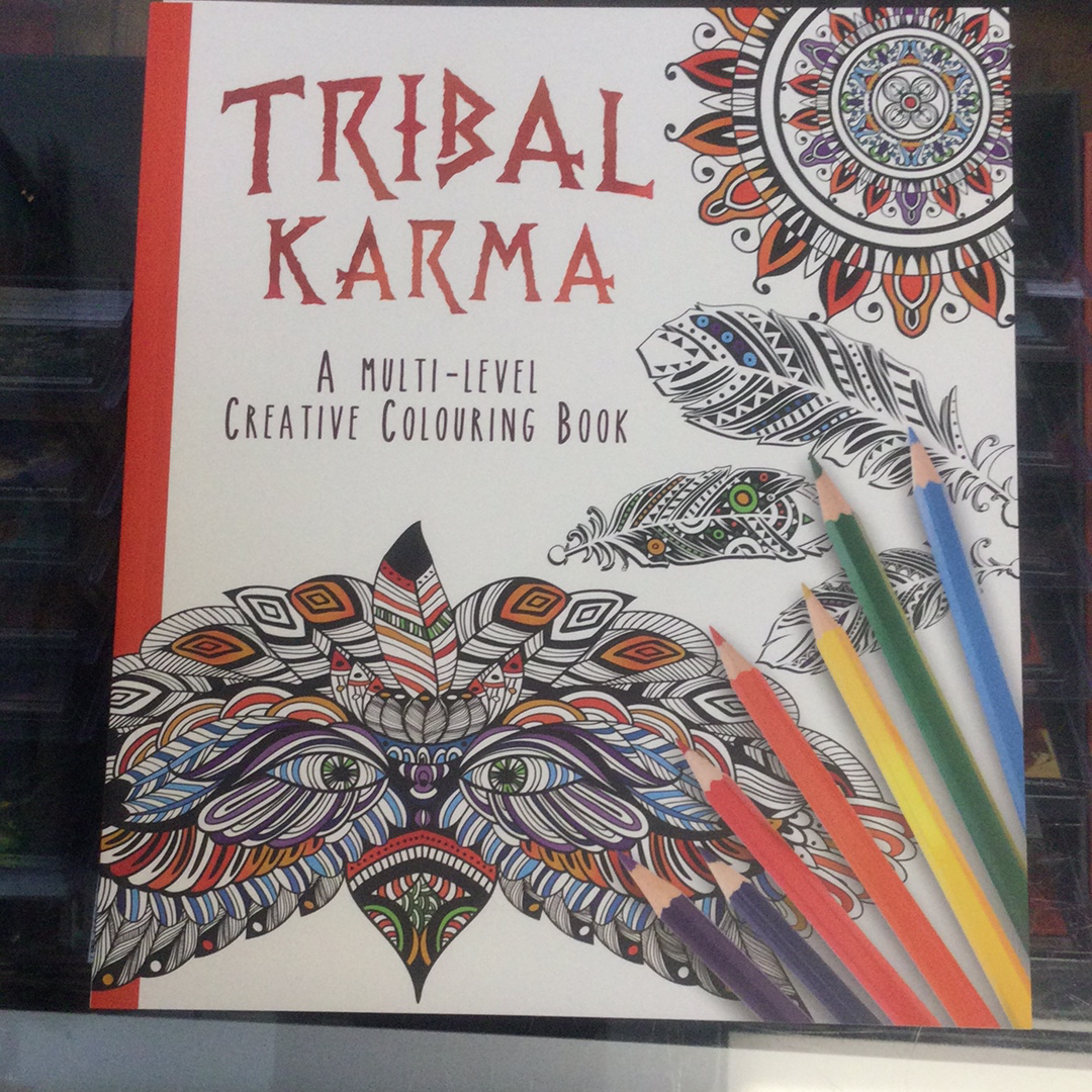 Colouring Book - Tribal Karma -  - The Hooded Goblin