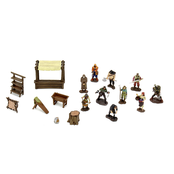 Warlock Tiles: Merchants - Roleplaying Games - The Hooded Goblin
