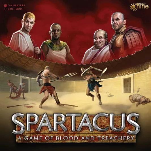 Spartacus A Game of Blood and Treachery - Board Game - The Hooded Goblin
