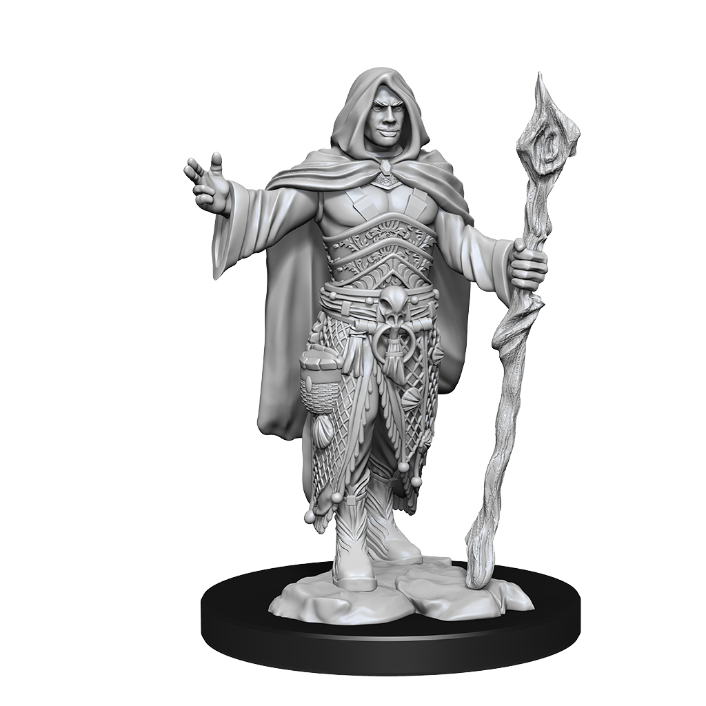 DND Unpainted Minis Wv14 Human Druid Male - Roleplaying Games - The Hooded Goblin