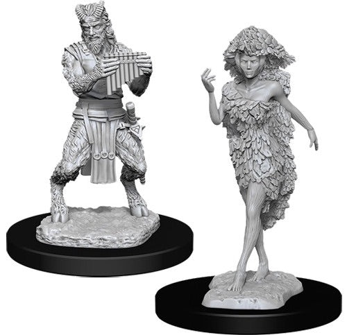 D&D Nolzur’S Marvelous Unpainted Miniatures: Satyr & Dryad - Roleplaying Games - The Hooded Goblin