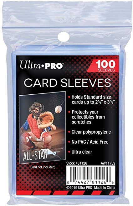 Ultra Pro Standard Soft Card Sleeves - Card Game Supplies - The Hooded Goblin