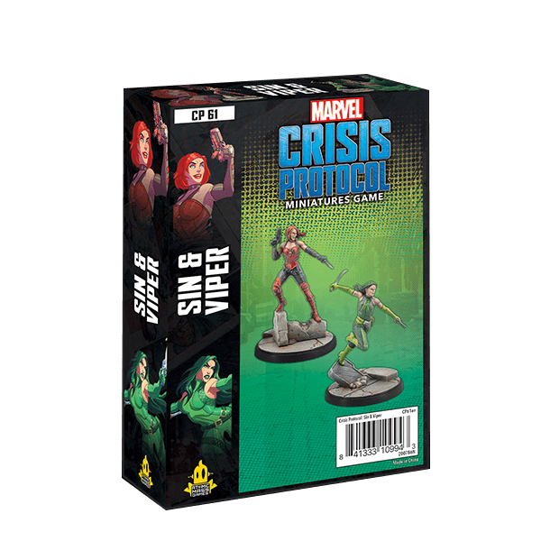 Marvel Crisis Protocol Sin & Viper -  - The Hooded Goblin