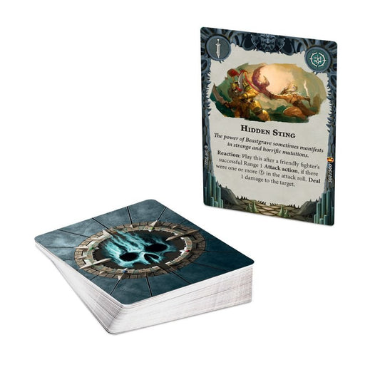 Warhammer Underworlds Direchasm Silent Menace Universal Deck - Warhammer Underworlds - The Hooded Goblin