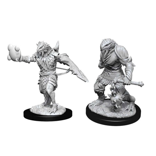 D&D Nolzur'S Marvelous Unpainted Miniatures: Dragonborn Male Paladin - Roleplaying Games - The Hooded Goblin