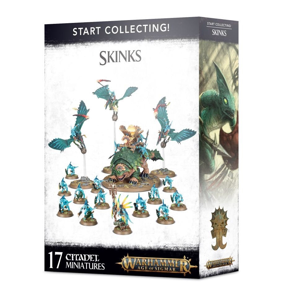 Start Collecting! Skinks - Warhammer: Age of Sigmar - The Hooded Goblin