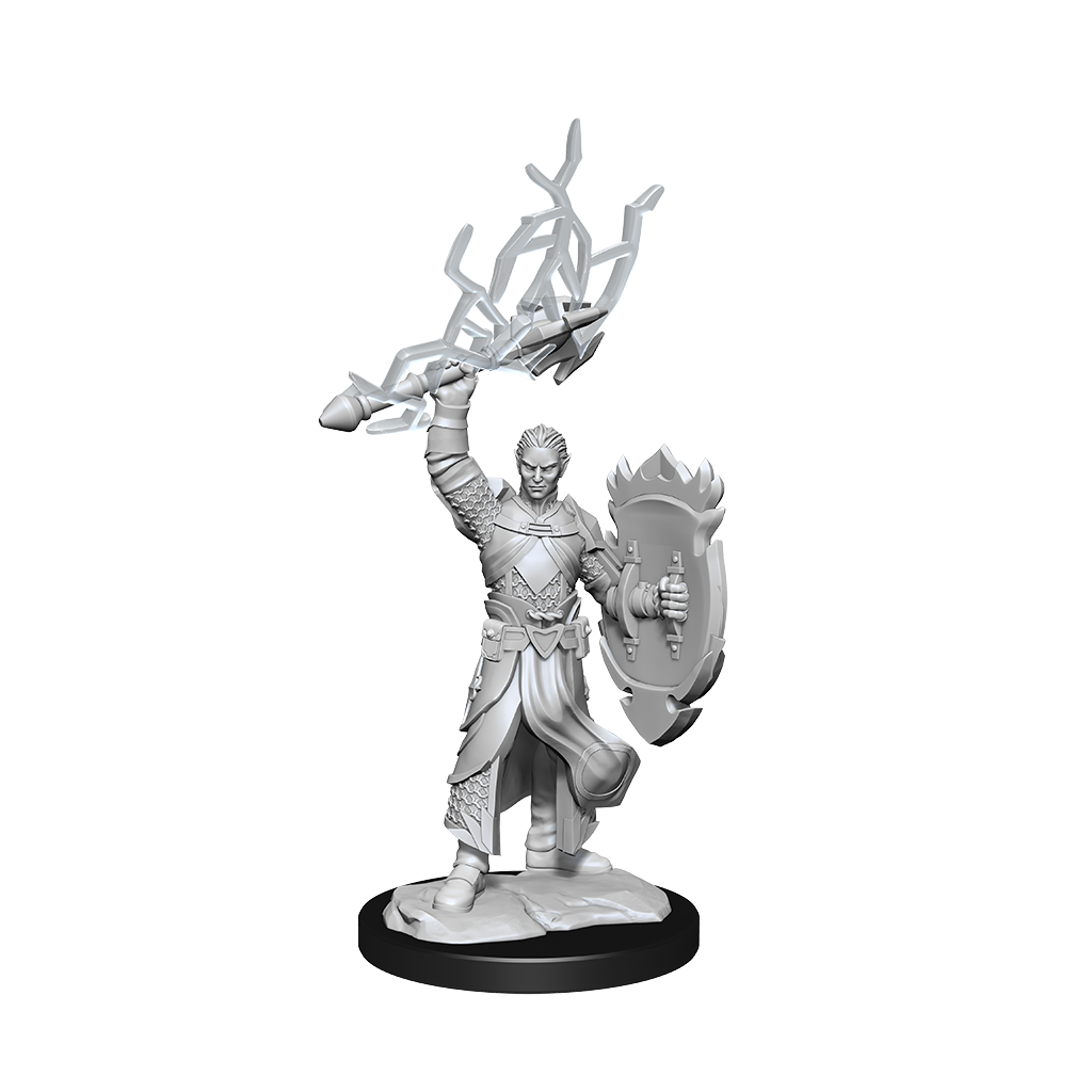 DND Unpainted Minis Wv14 Half Elf Paladin Male - Roleplaying Games - The Hooded Goblin