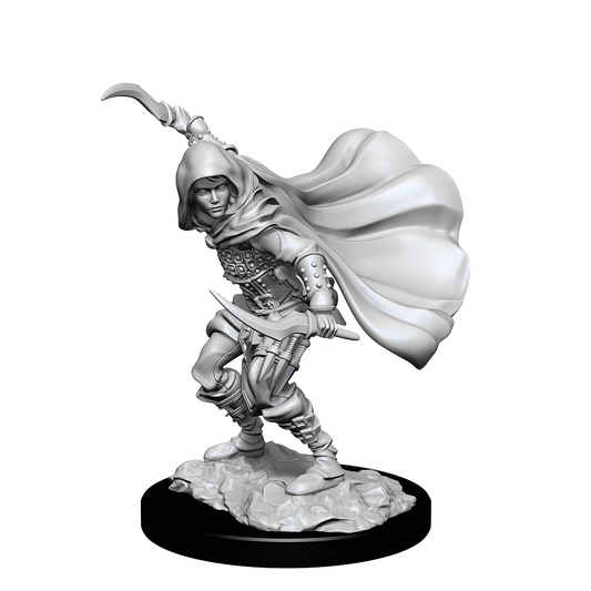 DND Unpainted Minis Wv14 Female Human Rouge - Roleplaying Games - The Hooded Goblin