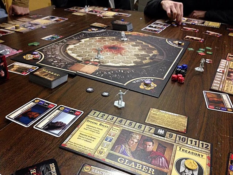 Spartacus A Game of Blood and Treachery - Board Game - The Hooded Goblin