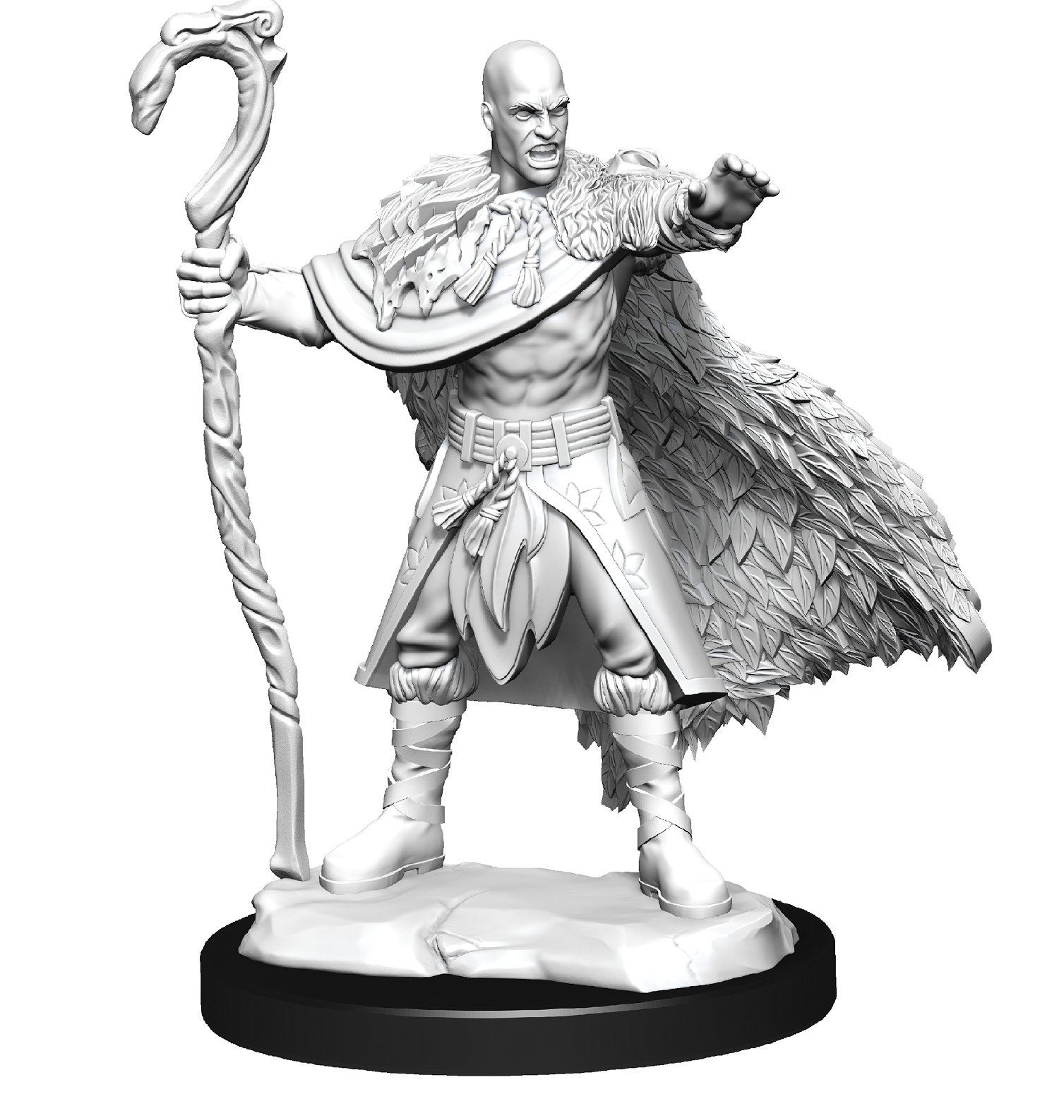 DND Unpainted Minis Wv14 Human Druid Male - Roleplaying Games - The Hooded Goblin