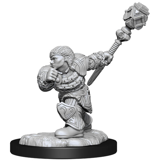 MTG Unpainted Minis Wv14 Dwarf Fighter & Cleric - Roleplaying Games - The Hooded Goblin