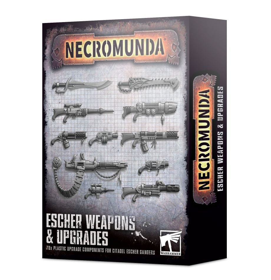 Escher Weapons & Upgrades - Necromunda - The Hooded Goblin