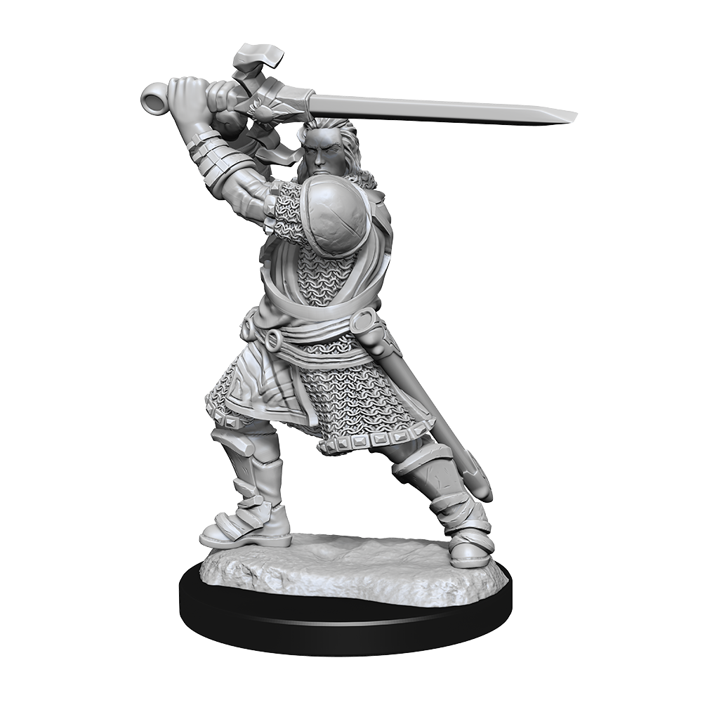 DND Unpainted Minis Wv14 Human Paladin Male - Roleplaying Games - The Hooded Goblin