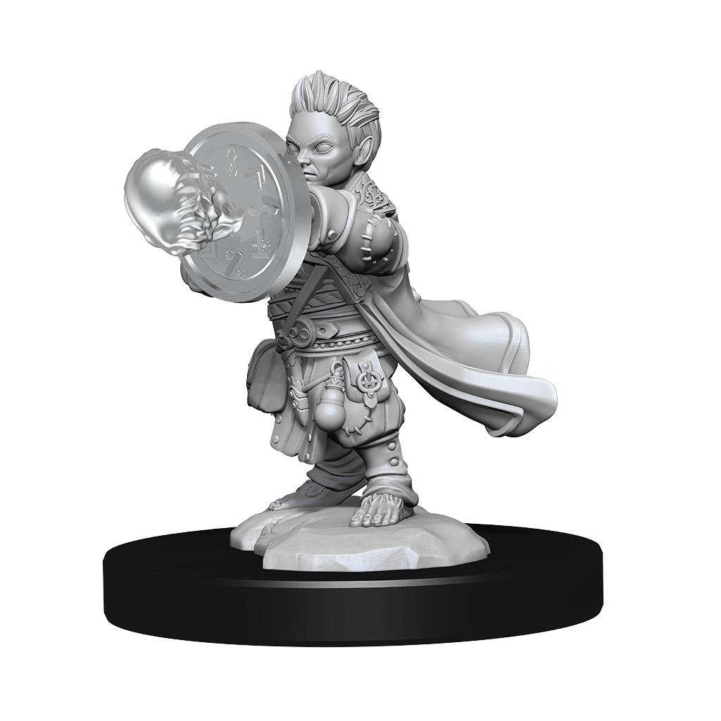 DND Unpainted Minis Wv14 Male Halfling Wizard - Roleplaying Games - The Hooded Goblin