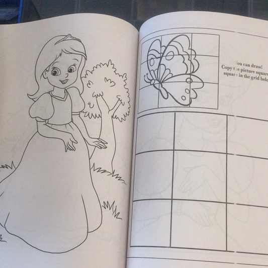 Princess Colouring & Activity Book -  - The Hooded Goblin