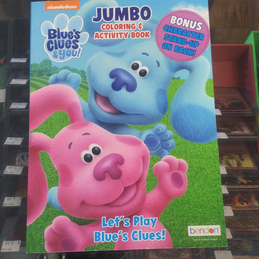 Jumbo Blues Clues Colouring & Activity Book -  - The Hooded Goblin