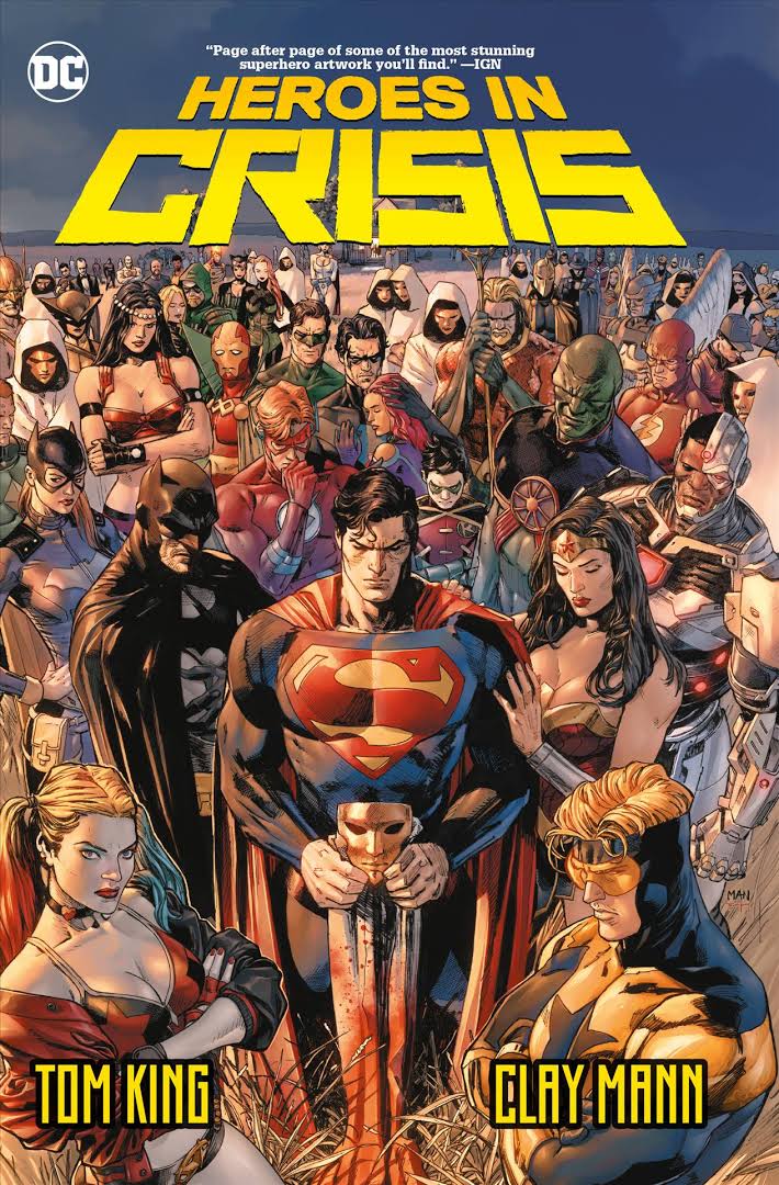 Heroes In Crisis Soft Cover - Graphic Novel - The Hooded Goblin