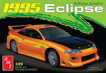 AMT 1995 Mitsubishi Eclipse 1:25 Scale Model Kit - Model Kit - The Hooded Goblin