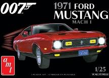 007 James Bond 1971 Ford Mustang Mach 1 - Model Kit - The Hooded Goblin