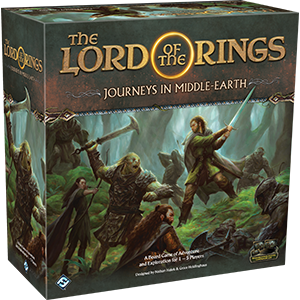 The Lord Of The Rings: Journeys In Middle-Earth - Board Game - The Hooded Goblin