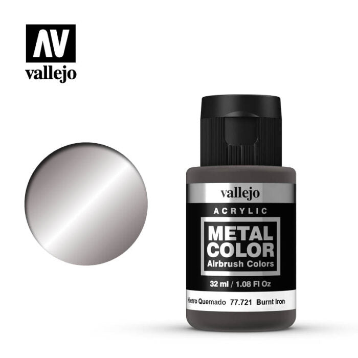 Vallejo Metal Color Burnt Iron -  - The Hooded Goblin