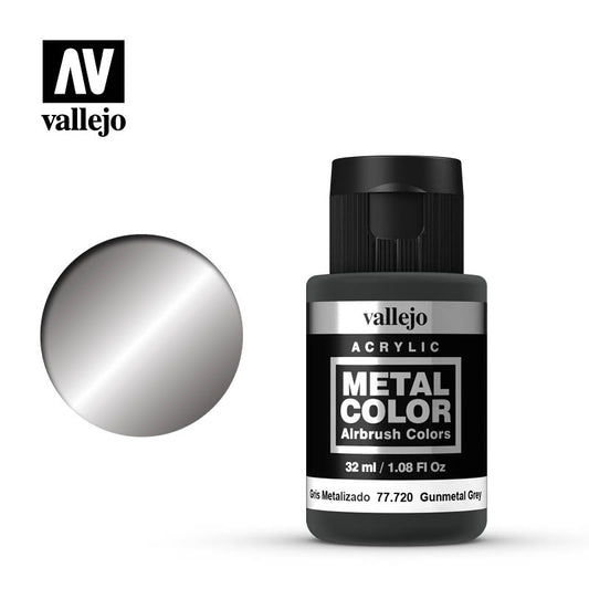 Vallejo Metal Color Gunmetal Grey -  - The Hooded Goblin
