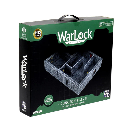 Warlock Dungeon Tiles II: Full Height Stone Walls Expansion