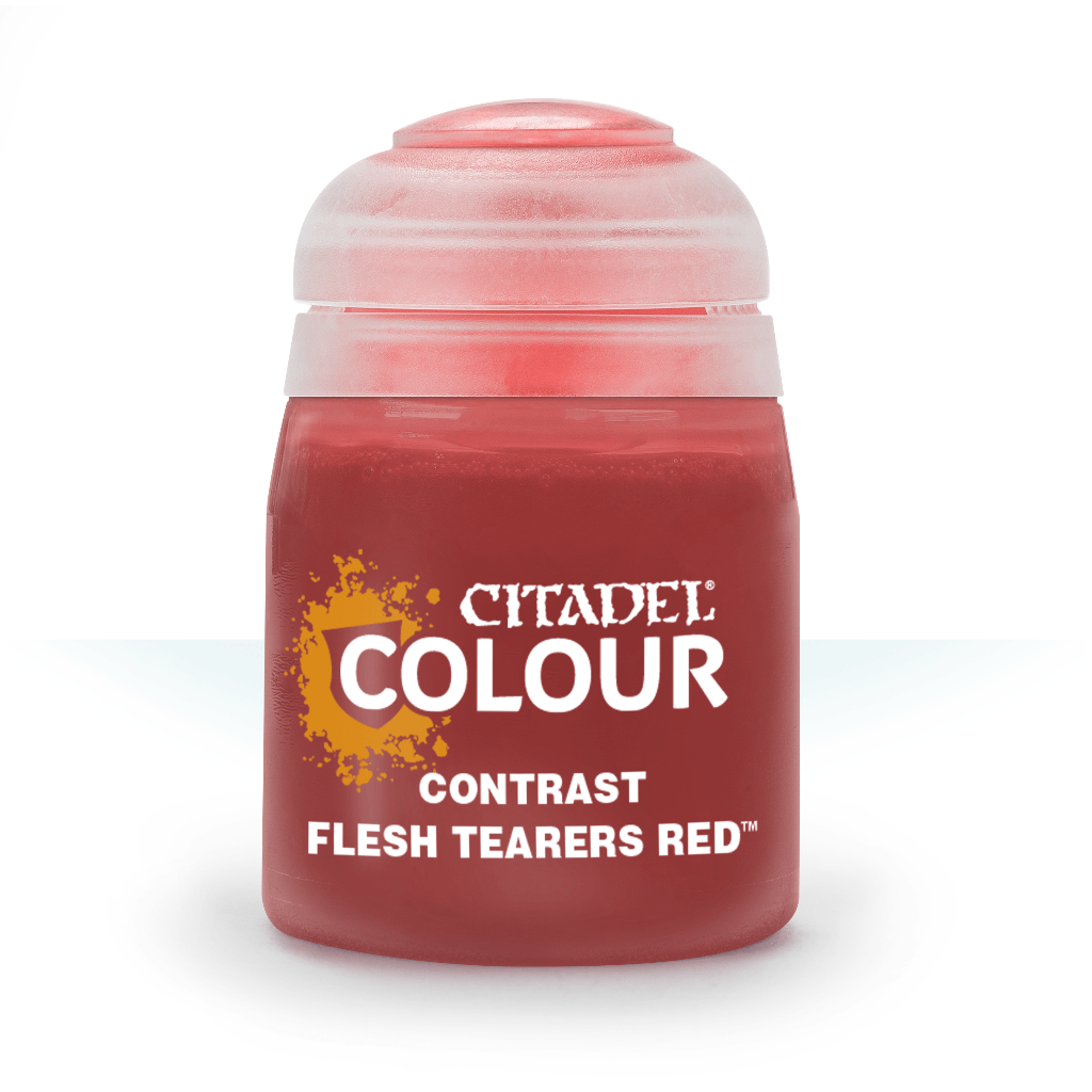 Contrast: Flesh Tearers Red (18Ml) - Citadel Painting Supplies - The Hooded Goblin