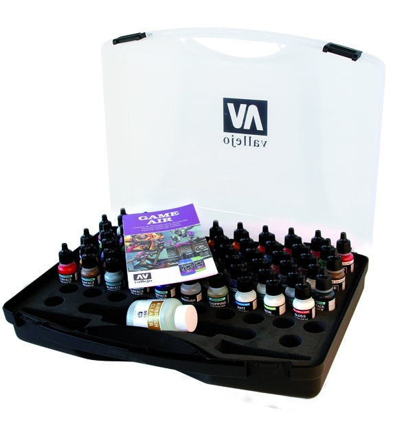 Game Air Fantasy Airbrush Acrylic Paint Set By Vallejo - Painting Supplies - The Hooded Goblin