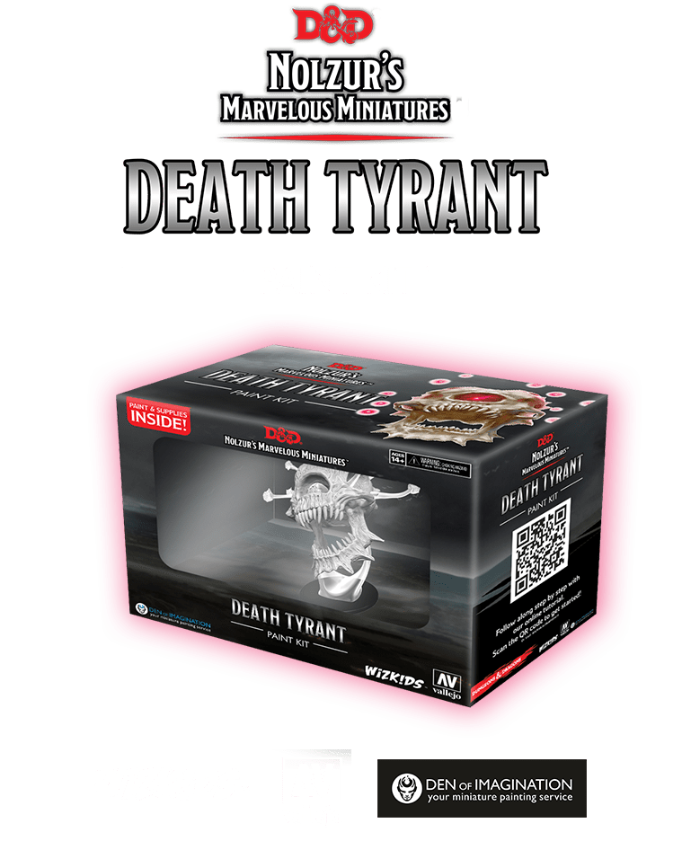 Wizkids Death Tyrant Paint and Event Kit