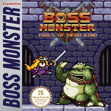 Boss Monster Tools Of Hero Kind - Card Game - The Hooded Goblin