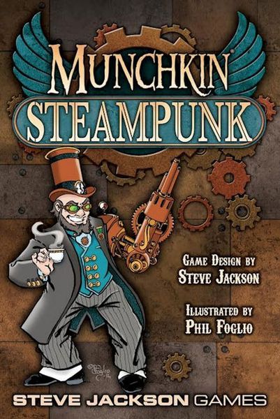 Munchkin Steampunk - Board Game - The Hooded Goblin