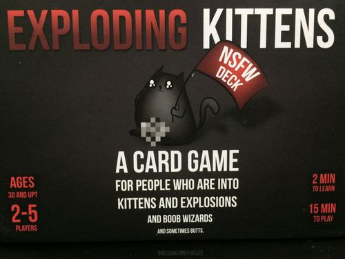 Exploding Kittens: Nsfw - Card Game - The Hooded Goblin