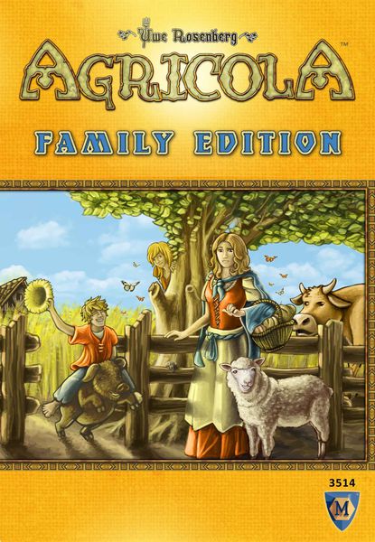 Agricola Family Edition - Board Game - The Hooded Goblin