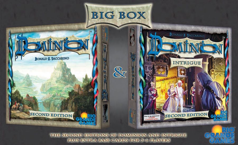 Dominion (Second Edition) Big Box - Card Game - The Hooded Goblin