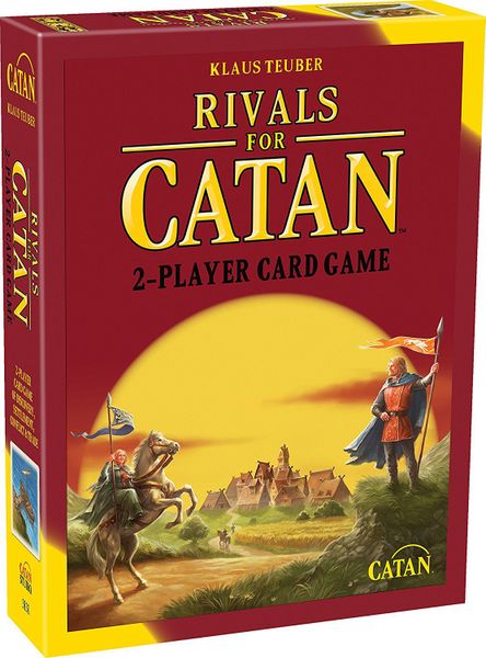 Rivals for Catan 2 player card game - Board Game - The Hooded Goblin