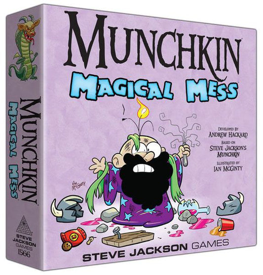 Munchkin Magical Mess - Board Game - The Hooded Goblin