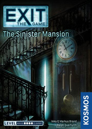 Exit The Game - The Sinister Mansion - Board Game - The Hooded Goblin