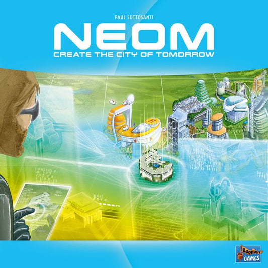 Neom: Create The City Of Tomorrow - Board Game - The Hooded Goblin