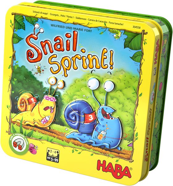 Snail Sprint! - Board Game - The Hooded Goblin