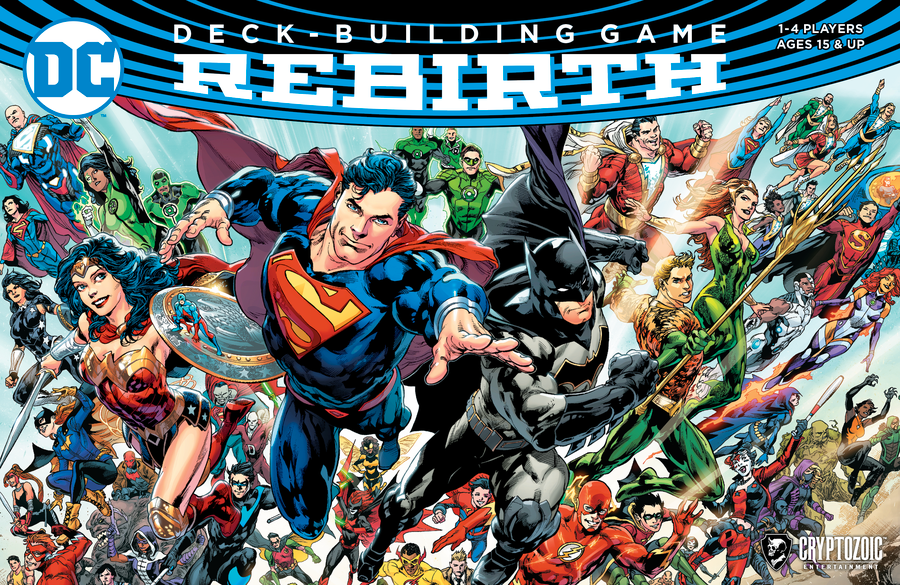 Dc Deck-Building Game: Rebirth - Board Game - The Hooded Goblin
